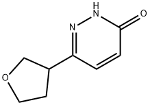 6-(tetrahydrofuran-3-yl)pyridazin-3-ol Structure