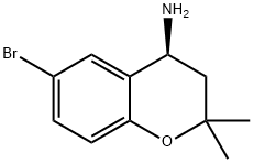 (S)-6-bromo-2,2-dimethylchroman-4-amine Structure