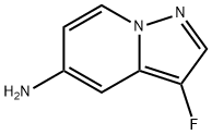 Pyrazolo[1,5-a]pyridin-5-amine, 3-fluoro- 구조식 이미지