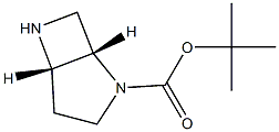 tert-butyl (1S,5S)-2,6-diazabicyclo[3.2.0]heptane-2-carboxylate Structure