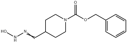 1-Benzyloxycarbonyl-4-piperidinecarboxamideoxime Structure