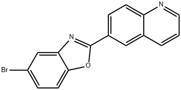 5-Bromo-2-(quinolin-6-yl)benzo[d]oxazole Structure