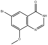 6-bromo-8-methoxy-3,4-dihydroquinazolin-4-one Structure