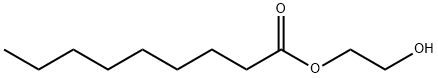 Pelargonic acid (2-hydroxyethyl) ester Structure