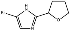 4-Bromo-2-(oxolan-2-yl)-1H-imidazole Structure