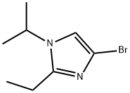 4-Bromo-1-(iso-propyl)-2-ethylimidazole Structure