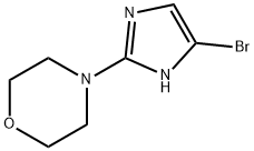 4-Bromo-2-morpholino-1H-imidazole Structure