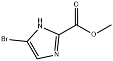 Methyl 4-bromo-1H-imidazole-2-carboxylate Structure