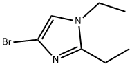 4-Bromo-1,2-diethylimidazole 구조식 이미지