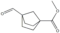 methyl 4-formylbicyclo[2.2.1]heptane-1-carboxylate Structure