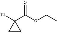 Cyclopropanecarboxylic acid, 1-chloro-, ethyl ester Structure