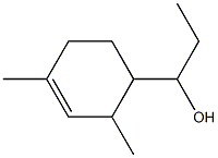 1-(2,4-dimethylcyclohex-3-en-1-yl)propan-1-ol Structure