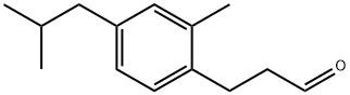 3-(4-isobutyl-2-methylphenyl)propanal 구조식 이미지