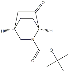 tert-butyl (1S,4R)-6-oxo-2-azabicyclo[2.2.2]octane-2-carboxylate Structure