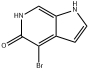 4-bromo-5-hydroxy-6-azaindole Structure