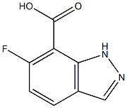 6-fluoro-1H-indazole-7-carboxylic acid Structure