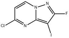 5-chloro-2-fluoro-3-iodopyrazolo[1,5-a]pyrimidine 구조식 이미지