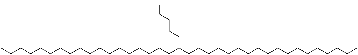 19-(4-iodobutyl)heptatriacontane Structure