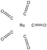 ruthenium pentacarbonyl 구조식 이미지