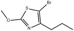 5-Bromo-4-(n-propyl)-2-methoxythiazole 구조식 이미지