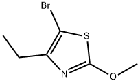 5-Bromo-4-ethyl-2-methoxythiazole Structure