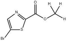 5-Bromo-2-(methoxy-d3-carbonyl)thiazole Structure