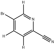 3-Bromo-6-cyanopyridine-d3 구조식 이미지