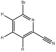 2-Bromo-6-cyanopyridine-d3 구조식 이미지