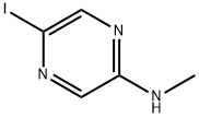 (5-Iodo-pyrazin-2-yl)-methyl-amine Structure