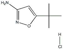 3-amino-5-tert-butylisoxazole hydrochloride Structure