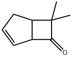 7,7-dimethylbicyclo[3.2.0]hept-3-en-6-one 구조식 이미지