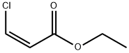 2-Propenoic acid, 3-chloro-, ethyl ester, (2Z)- Structure