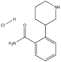 2-(piperidin-3-yl)benzamide hydrochloride Structure