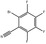 2-Bromo-3,4,5,6-tetrafluorobenzonitrile 구조식 이미지