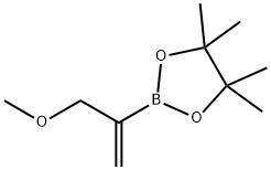 3-METHOXYPROP-1-EN-2-YL BORONIC ACID PINACOL ESTER Structure