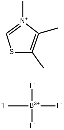 3,4,5-Trimethylthiazol-3-ium tetrafluoroborate Structure