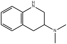 N,N-dimethyl-1,2,3,4-tetrahydroquinolin-3-amine 구조식 이미지