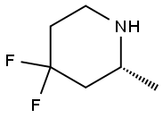 (R)-4,4-difluoro-2-methylpiperidine Structure