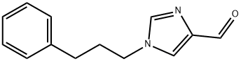 1-(3-phenylpropyl)-1H-imidazole-4-carbaldehyde Structure