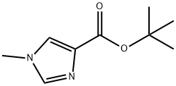 tert-butyl 1-methyl-1H-imidazole-4-carboxylate Structure