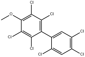 1,1'-Biphenyl, 2,2',3,4',5,5',6-heptachloro-4-methoxy- Structure