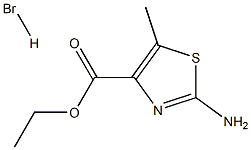 ethyl 2-amino-5-methylthiazole-4-carboxylate hydrobromide Structure