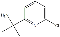 (1-(6-Chloro-pyridin-2yl)-1-methyl-ethylamine) Structure