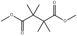 Butanedioic acid, tetramethyl-, dimethyl ester Structure