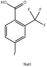 sodium 4-fluoro-2-(trifluoromethyl)benzoate Structure