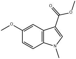 methyl 5-methoxy-1-methyl-1H-indole-3-carboxylate Structure
