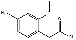1-(4-Amino-2-methoxy-phenyl)-acetic acid Structure