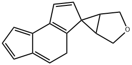 Spiro[as-indacene-3(4H),6'-[3]oxabicyclo[3.1.0]hexane] 구조식 이미지