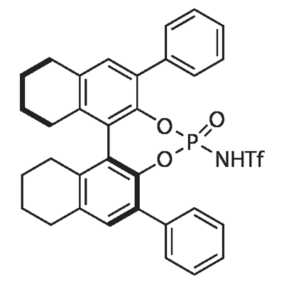 1,1,1-Trifluoro-N-[(11bS)-8,9,10,11,12,13,14,15-octahydro-4-oxido-2,6-diphenyl-dinaphtho[2,1-d:1',2'-f][1,3,2]dioxaphosphepin-4-yl]methanesulfonamide Structure