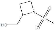 (1-methanesulfonylazetidin-2-yl)methanol 구조식 이미지